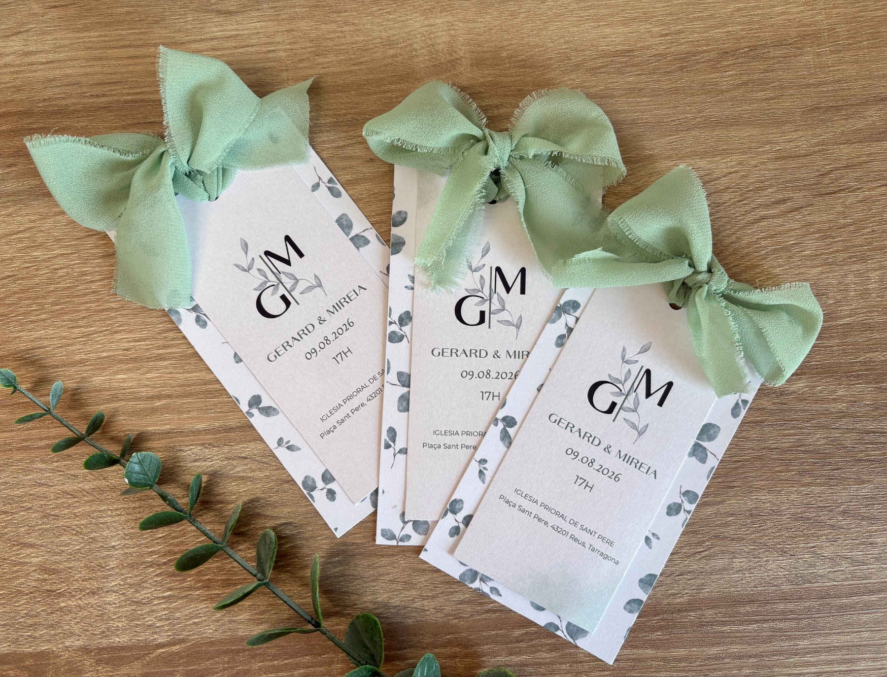 Invitaciones "AURA"