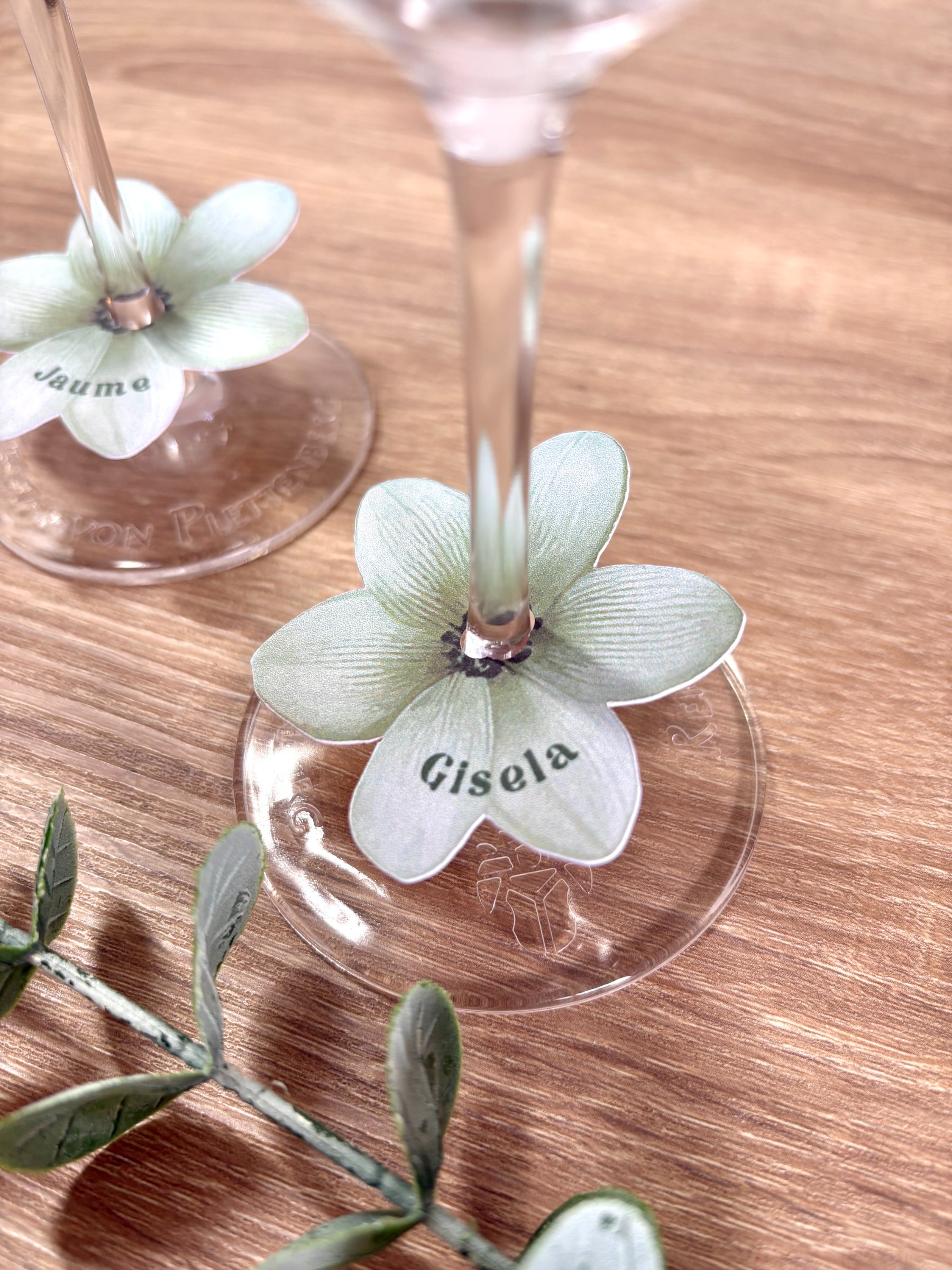Flores para copas